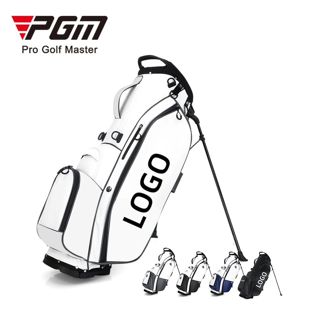 PGM QB063 custom standing sunday golf bag price logo luxury stand golf bag