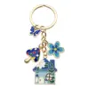 Er689-fungo farfalla blu-8,3*3 cm-12,75 g