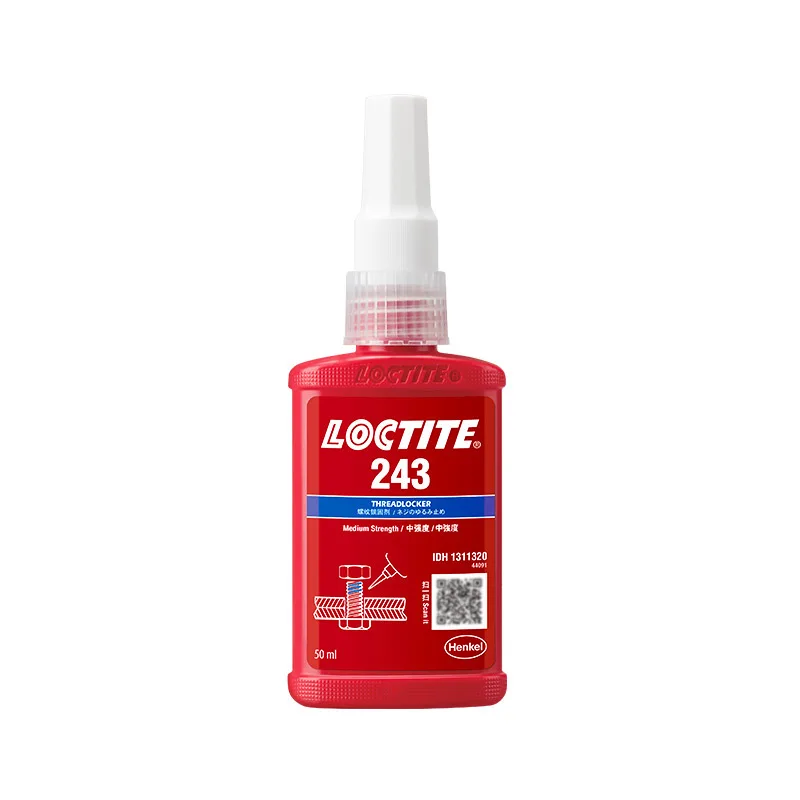 Loctite 243 Blue Medium Strength Threadlockers, 1.69 oz., 50 mL, 3/4 ...