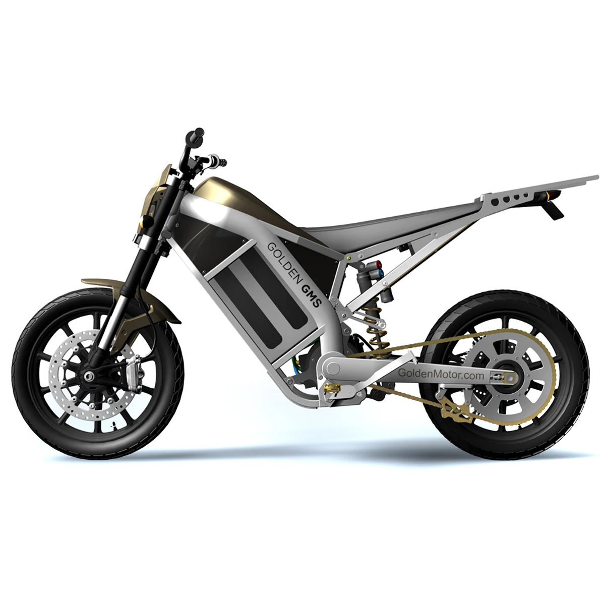 Electric racing motorcycle True Sine Wave control 72V-3KW 5KW 10KW 120kmh 100KM range 98kg brushless and gear less