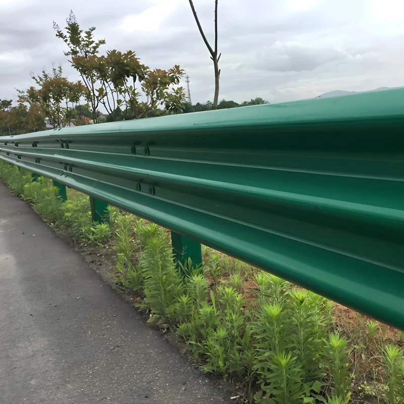 BXHL11  Beam Steel Highway Guardrail Crash Barrier Outdoor Safety Protection with Plastic Material manufacture