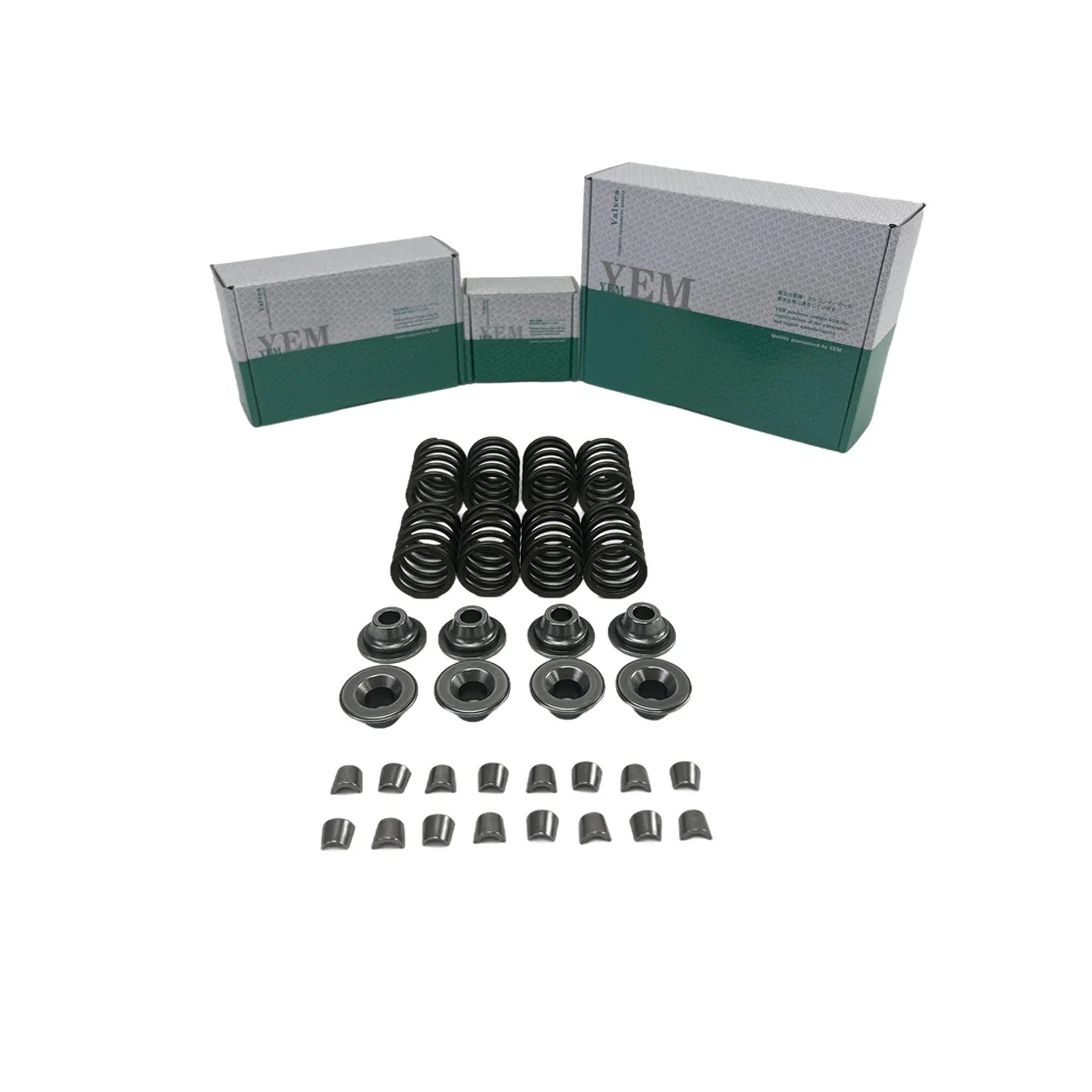 FD14 Valve Spring Kit Spring Seat & Retainer for Mitsubishi High Performance Engine Parts