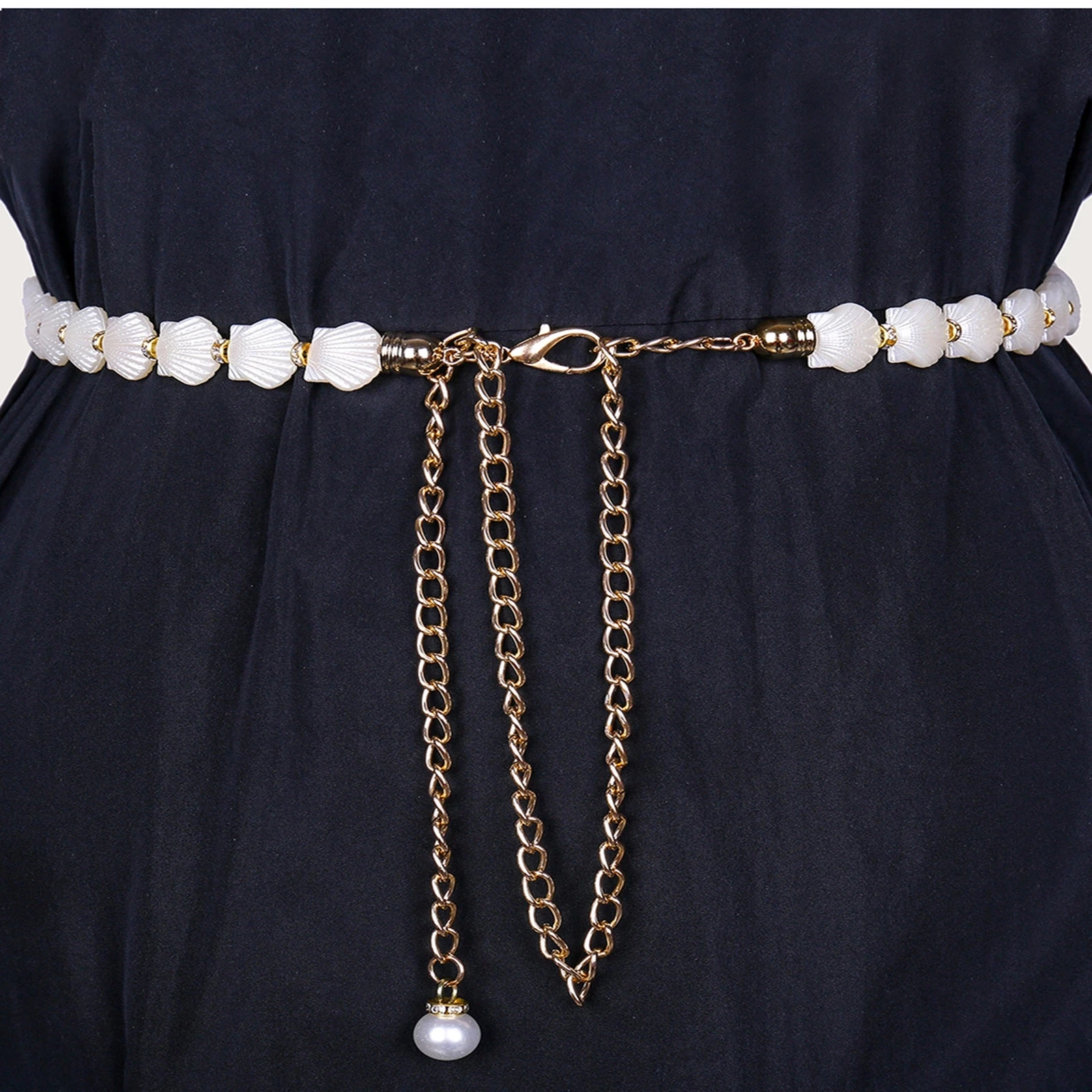 Reetan Pearl Layered Belly Body Chain Gold Body Chains Tassel Waist Chain  Beach Bikini Body Jewelry Accessories for Women and Girls