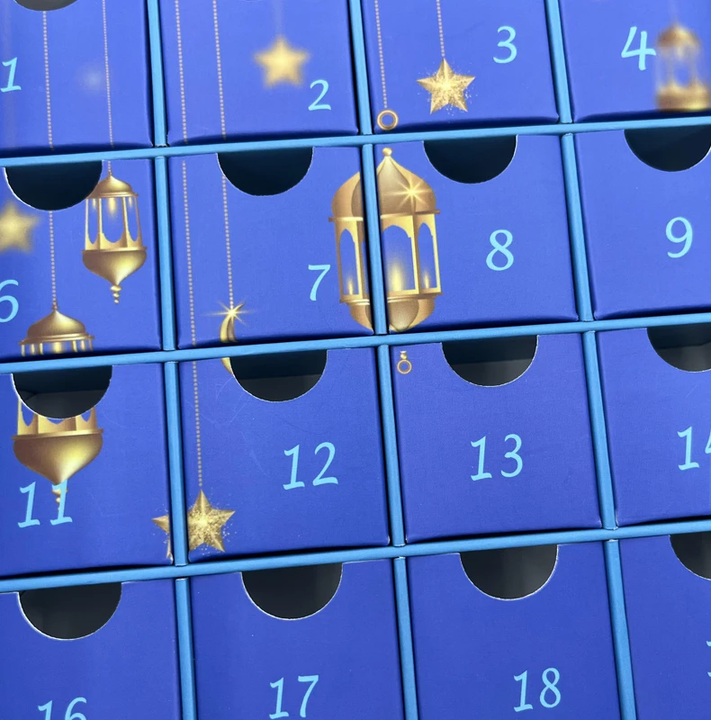 Factory Wholesale Advent Calendar Empty Ramadan Decorations 2023