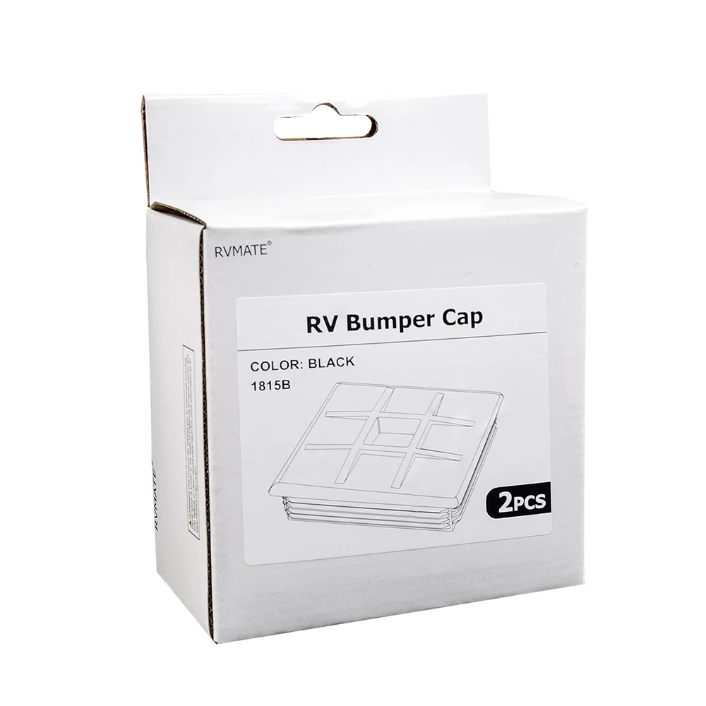 Rv Bumper Cover Fits Standard 4'' Square Bumpers And Conceal Sewer