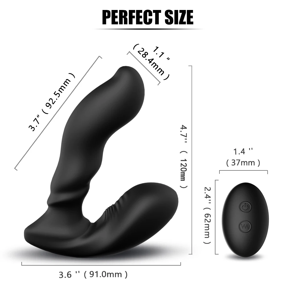 S-hande Electric Remote Control Homemade Long Anal Stimulator Prostate  Massager Vibrator Sex For Men Prostate Massager - Buy Prostate Massager ...