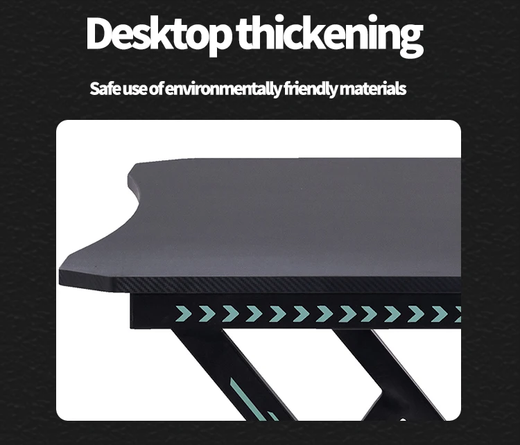 New professional ergonomic K type desktop home table pc computer gaming gamer desk