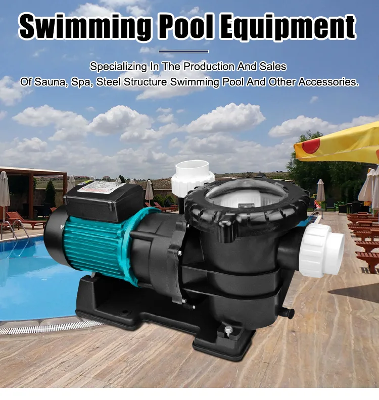 New Arrival Sand Filter Circulation Pump Electric Swimming Pool Water