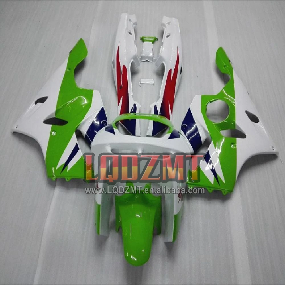 KAWASAKI NINJA ZX-6R Body Kit - Green Flame 94-97 Fairing