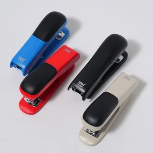 Multi-Color Office Stationery Set: Stapler (Basic & Macaron Tones) with Matching Staples and Hole Punch