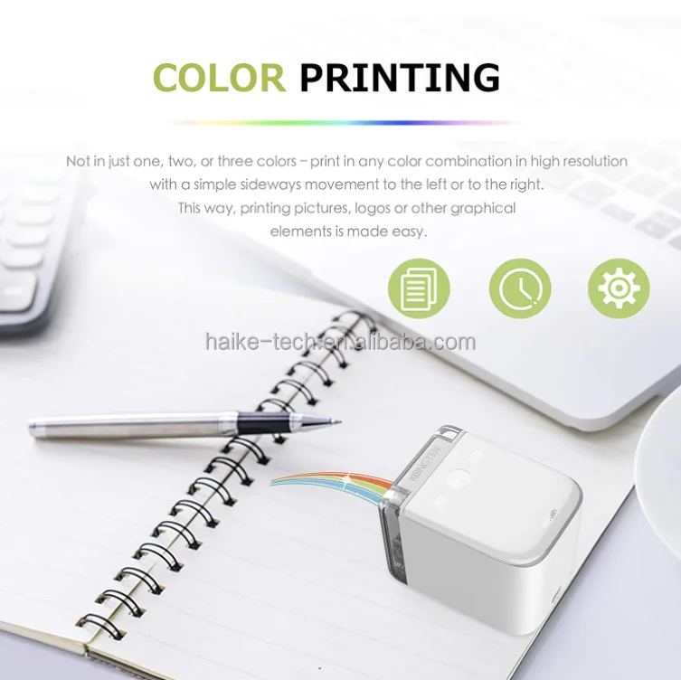 Factory Price Full Color Hand Printer Inkjet Portable Tattoo Machine Label Smart Wifi Usb Small Mini Printing Machine