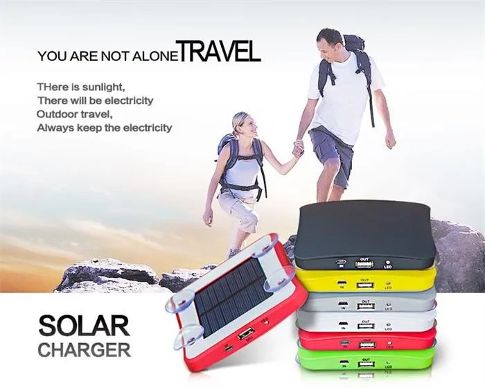 High Quality Portable Mini Solar Power Bank USB Window Solar Charger for Mobile Phone
