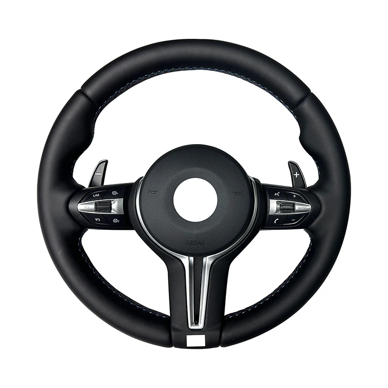Car Body Kit Custom Leather Steering Wheel For Bmw F10 F18 3 series 5