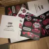 sticker pack with back printing