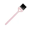 Pink Handle With Black Hairbrush
