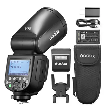 Godox V1 Pro V1Pro-S/C/N/F/O Camera Flash Speedlite V1 Updated Version for Canon Nikon Sony Fuji Olympus Cameras