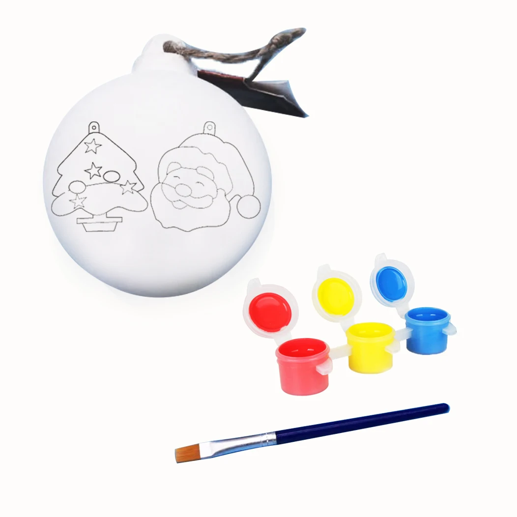 Boule De Noël Céramique Personnalisée Noël Sapin Lettre Prénom Enfant - Maman Comète