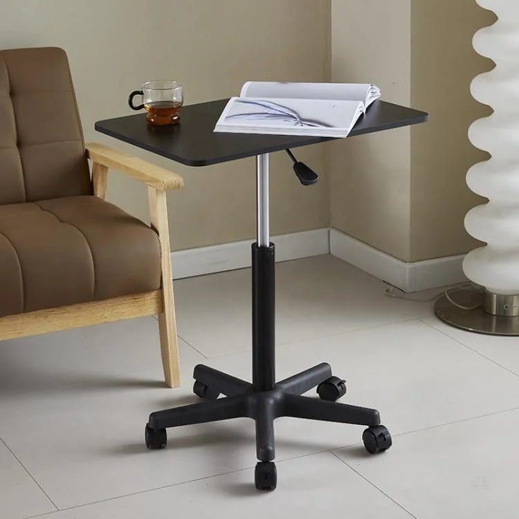 Pulleys Move Small Table Can Be Raised and Lowered Small Bed Standing Work Table Side Table Laptop Office Desk
