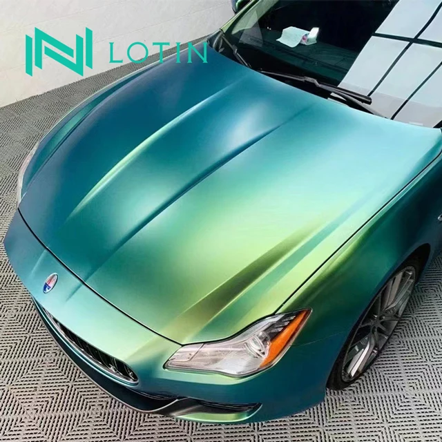 Super Matte Chameleon Spring Green Car Wrap Film Vinyl Sticker - Buy ...