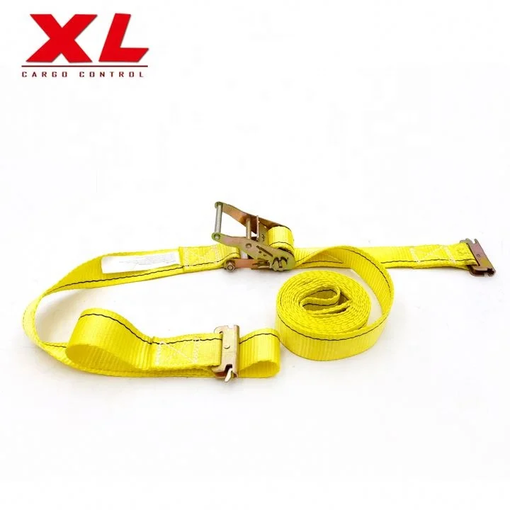 Heavy duty 2-дюймовый ratchet сковать ремни 50 мм 4400lbs e-трек трещотки галстук вниз ремни, стяжный грузовой ремень для перевозки автомобилей