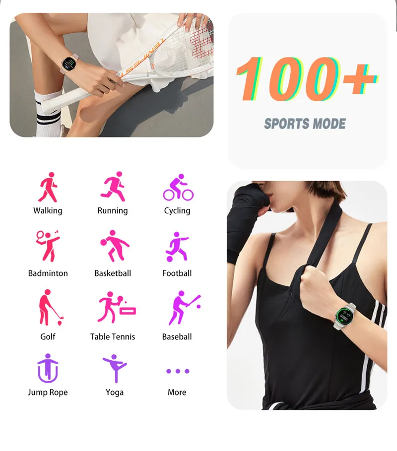 New Arrival Fashion Wristband Bracelet Fitness Smart Watch Call Message Reminder Pedometer Smart Bracelet Waterproof Smart Watch