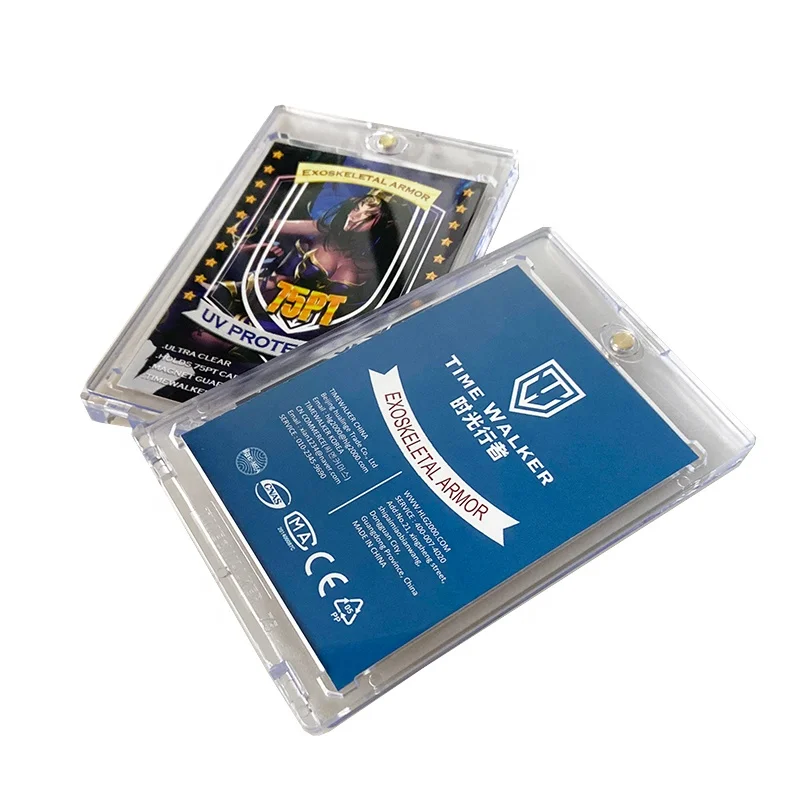 130pt 4 Card Black Border Uv Protection One Touch Trading