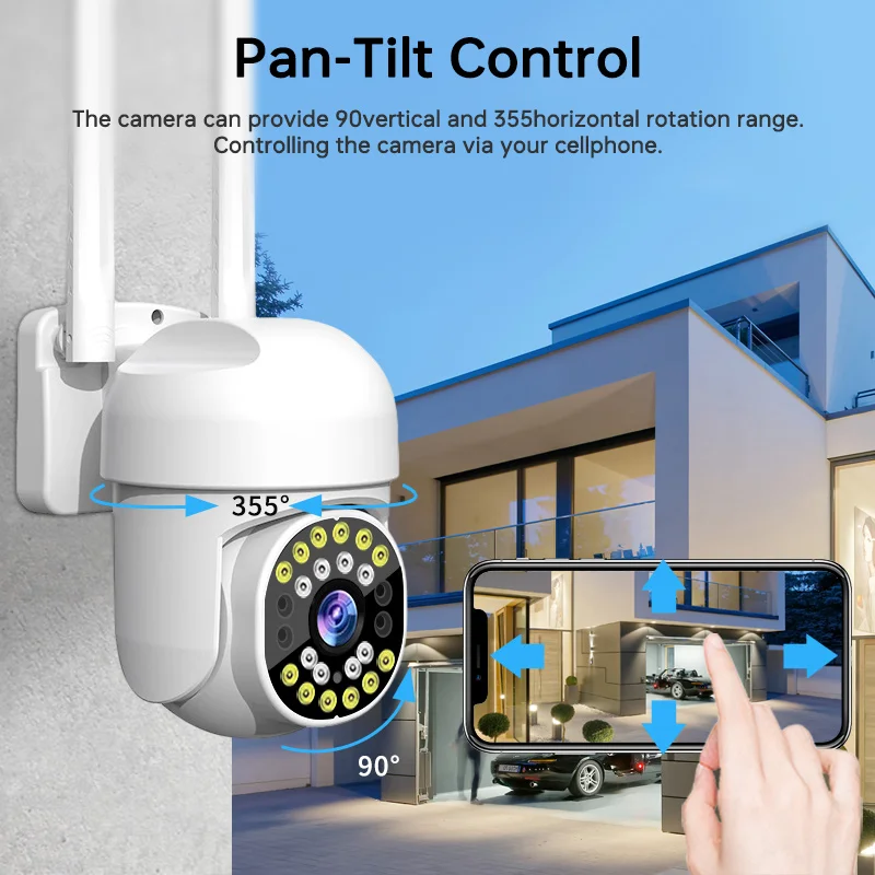 Full Hd 1080p Wifi Camera Surveillance Cctv Kit Wireless Security