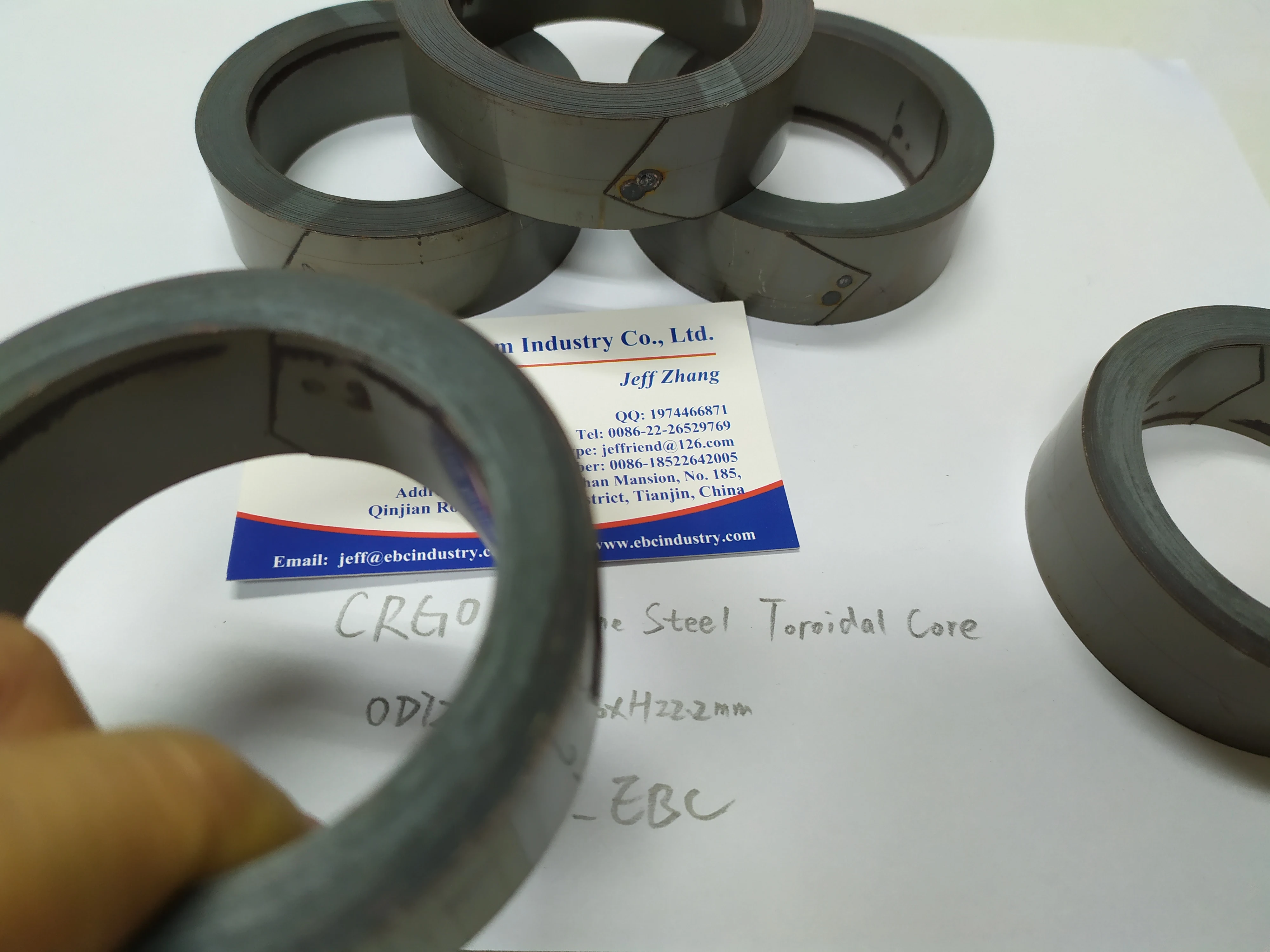 High Quality Single Phase Iron Core of Toroidal Transformer