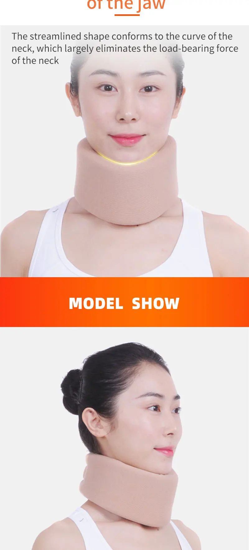 Sponge Neck Support Orthopedic Spine Neck Braces Support Relieve Pain