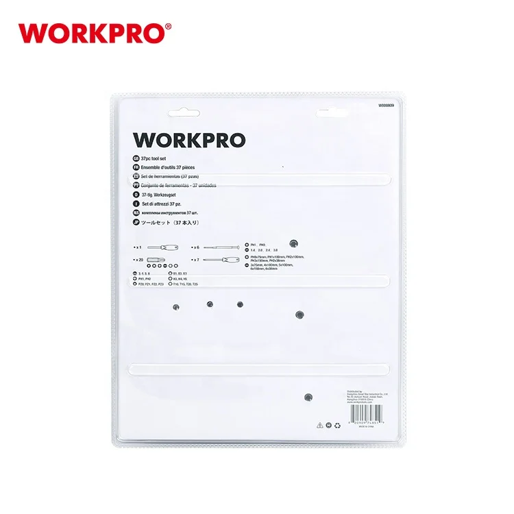 WORKPRO 37 PCs Tool Set Screwdriver Set Magnet Holder Bits Precision Screwdriver Set