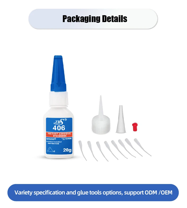 Zds Glue Factories High Quality 502 406 401 Wood Glass Adhesives And