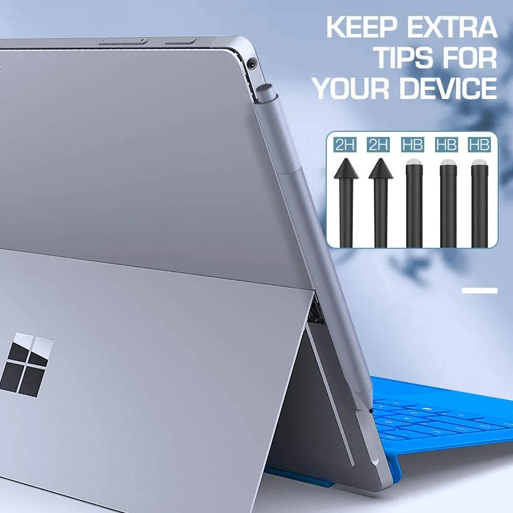 Наконечники для ручки TiMOVO, 5 упаковок, HB/2H/2H, оригинальные наконечники для ручки, черные наконечники для ручки