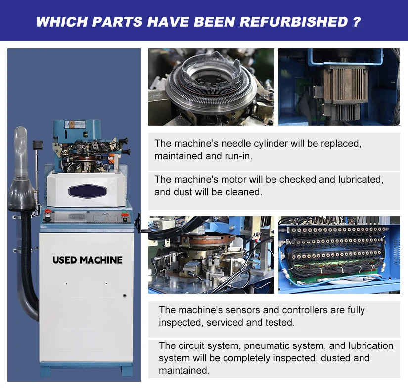 Automatic Computer Sock Making Machine Industrial Used Socks Knitting Machine