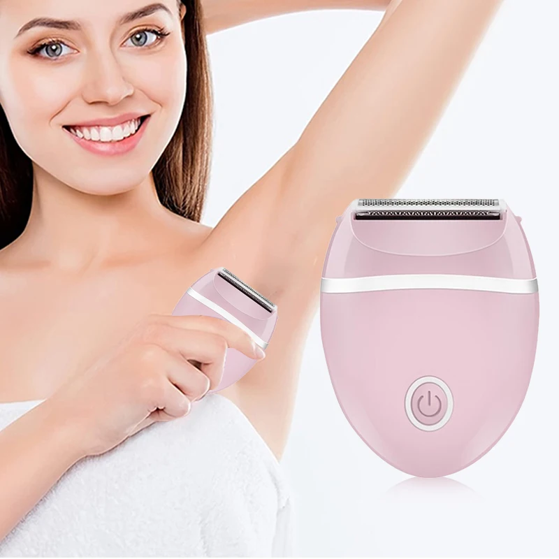 Women's Electric Female Facial Hair Remover Shaving Machine for Household and Car Use Convenient Lady Shaver