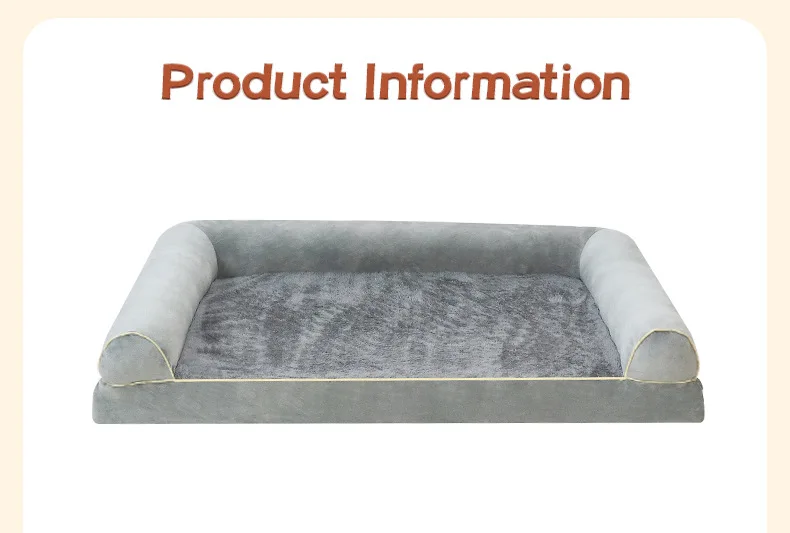 Sponge Four Seasons Can Be Doghouse square Pet Nest Breathable Pet Bed Summer Cool Winter Warm Sofa details