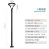 Solar 4m high light pole set