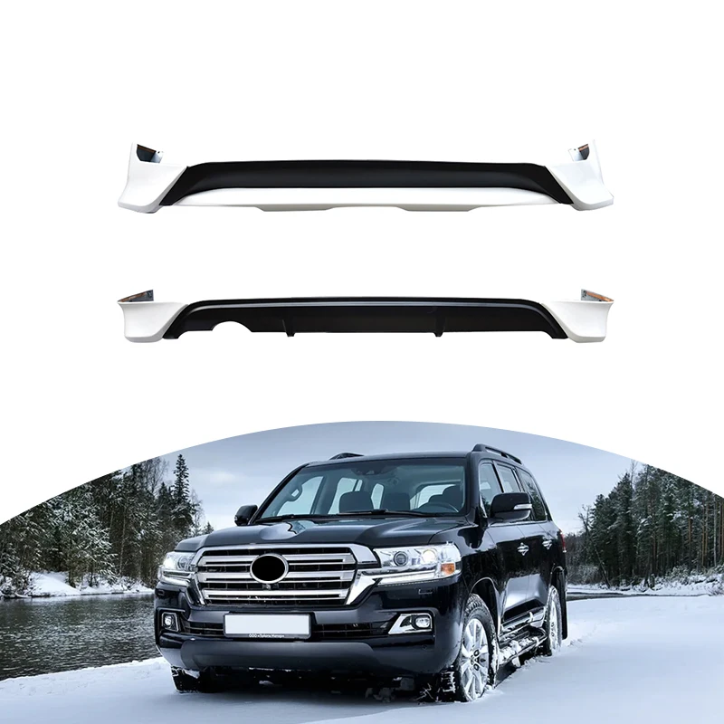 TDCMY Front Bumper Lip Chin Spoiler para sa Toyota Land Cruiser LC200