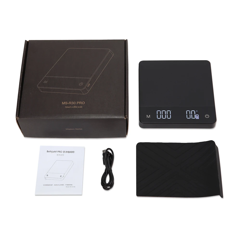 Yieryi 3kg/0.1g 5kg/0.1g Coffee Scale With Timer Portable