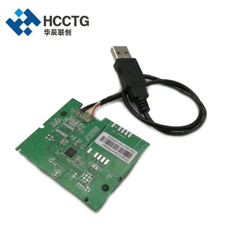 ISO-7816 USB Floppy IC Chip Smart Card Reader Module With Free SDK MCR3521-M