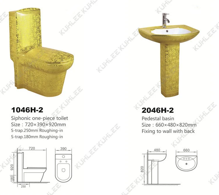 Hot Selling Sanitary Ware Bathroom Ceramic Wc Water Closet One Piece Toilet Bowl Set With Sink