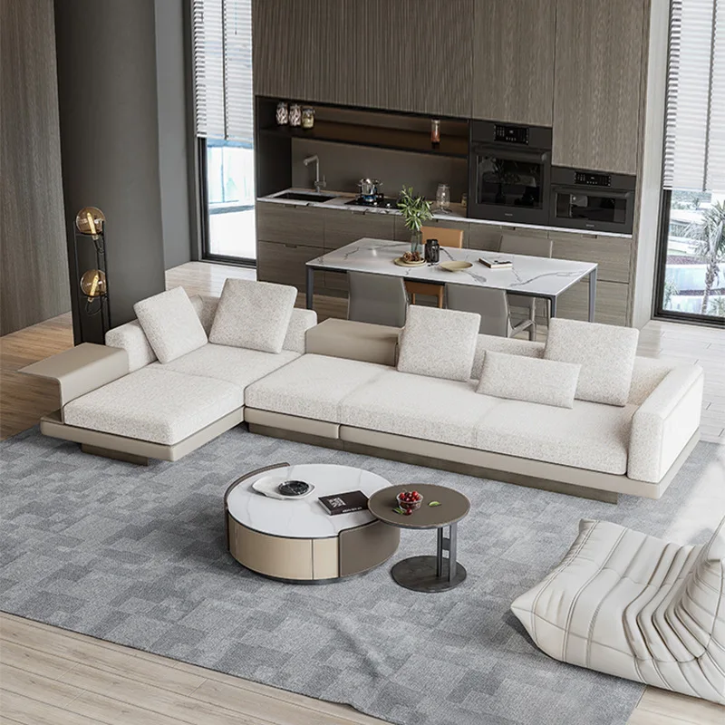 Divani angolari italiani set di divani componibili componibili in