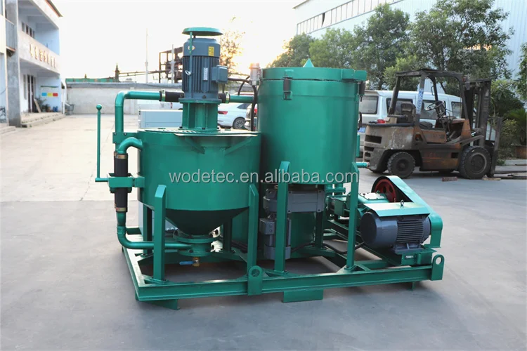 Мощность смесителя 300 л Электрический смеситель для цементного насоса станция раствора бентонита