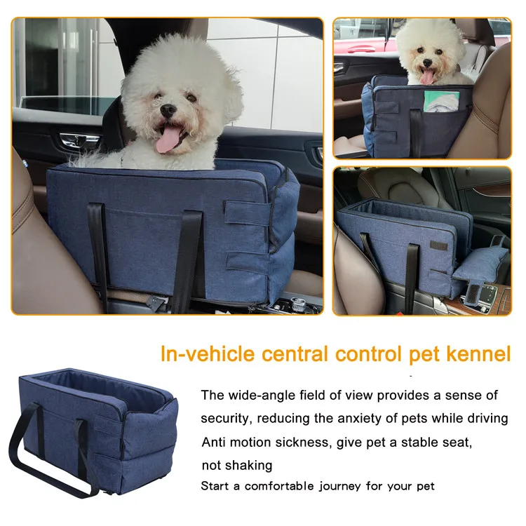 Geerduo Custom Luxury Detachable Machine Washable Pet Dog Car Armrest