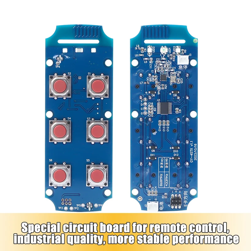 ECD A400 4 Buttons Electric Chain Hoist Radio Industrial Overhead Crane Truck Tail Lift Wireless Remote Control