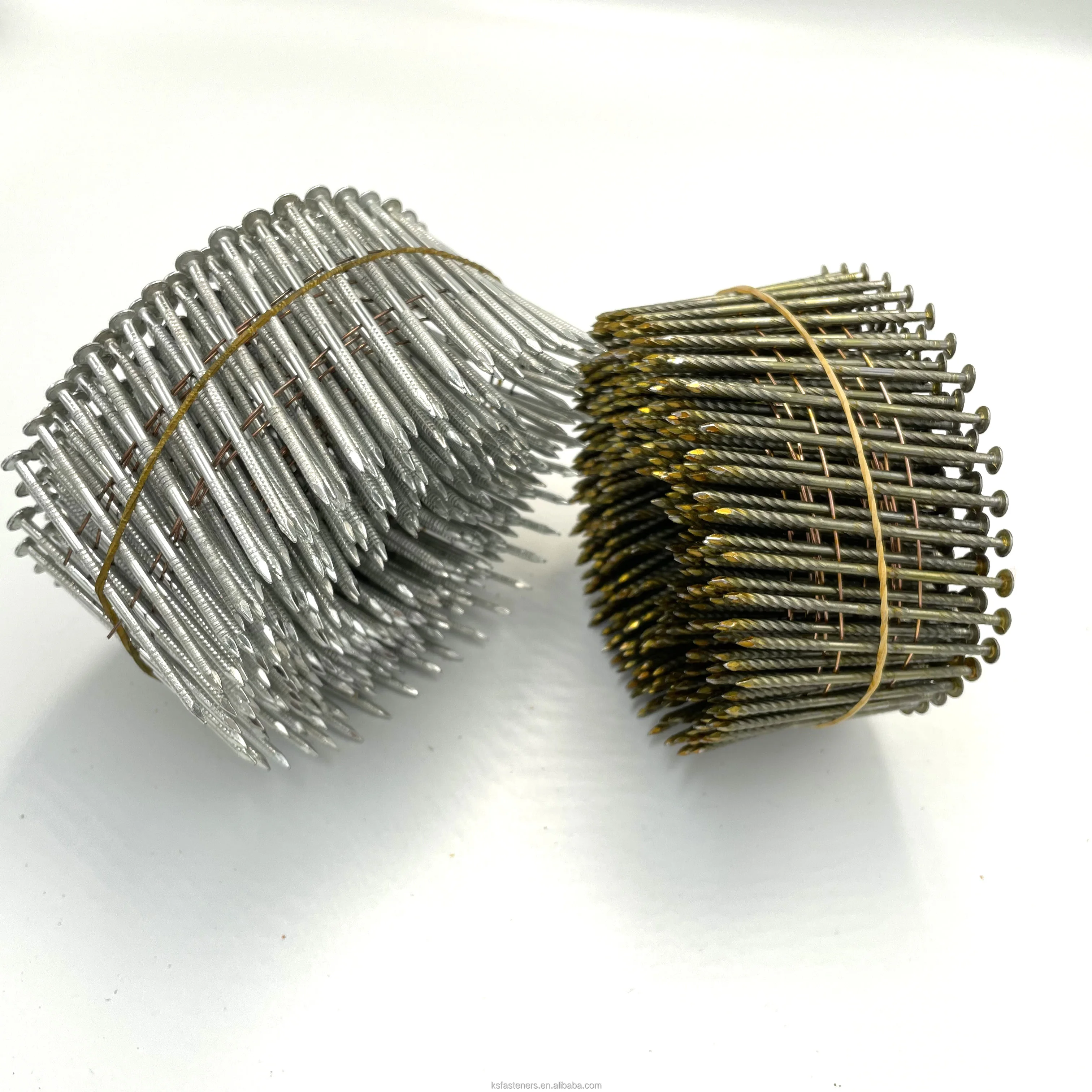 American Market Electro Galvanized .099" Wooden Pallet Coil Nail 3.0mmx1 1/4"coil Nails Roofing