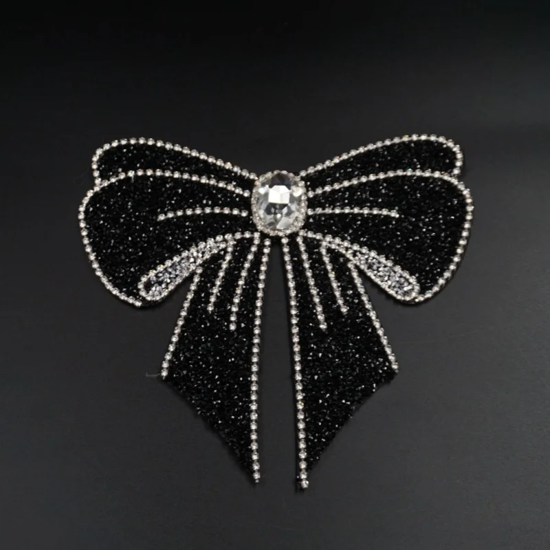 New Alphabet Pearl Rhinestone 3D DIY Patch embroidery applique badge Initial Letter Patches for Sewing on Hats