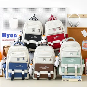 Hot Sale 4 in 1 Customizable Logo School Children's Backpack Primary Secondary High School  College Students Backpack Set