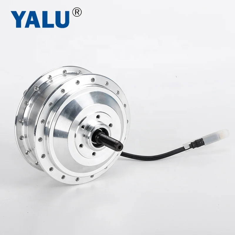 YALU MOTOR Electric Bicycle Conversion Kit 36V 250W Disc Brake Rear Drive Brushless Hub Wheel DC Motor