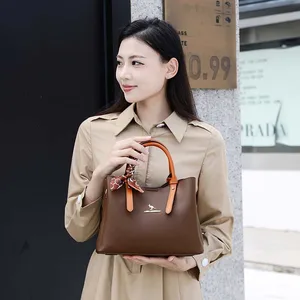 2026 New Stylish Ladies' Retro Single-shoulder Crossbody Bag Large-capacity High-end Waterproof Leather Dress for Women