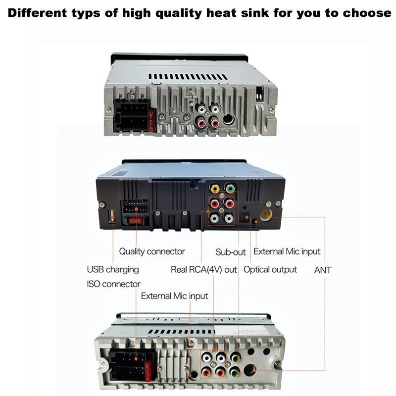 New Arrival 1 Din User Manual BT Car Mp3 Player IC Big Radio Control Car Indash Car Radio DSP